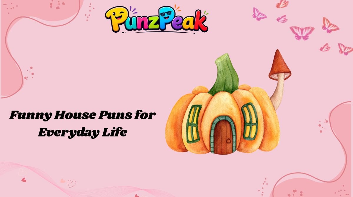 Funny House Puns for Everyday Life
