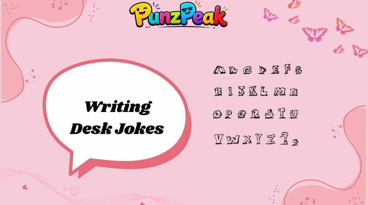 Writing Desk Jokes